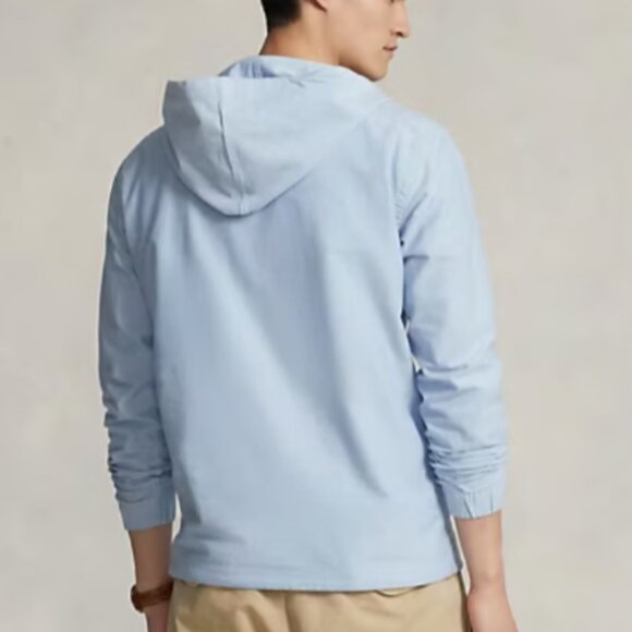 Polo Ralph Lauren Oxford Hooded Popover Shirt - Picture 2 of 10